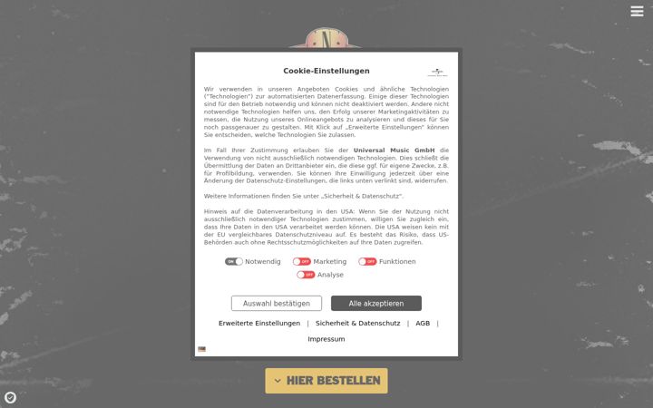 Screenshot of appetite-for-destruction.de