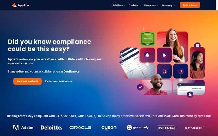Screenshot of appfox.io