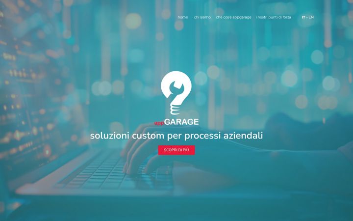 Screenshot of appgarage.it