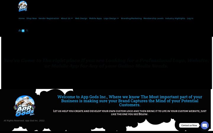 Screenshot di appgods.website