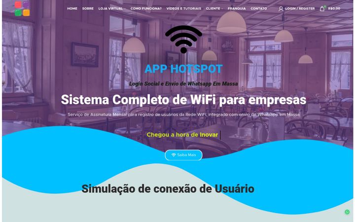 Screenshot of apphotspot.com.br