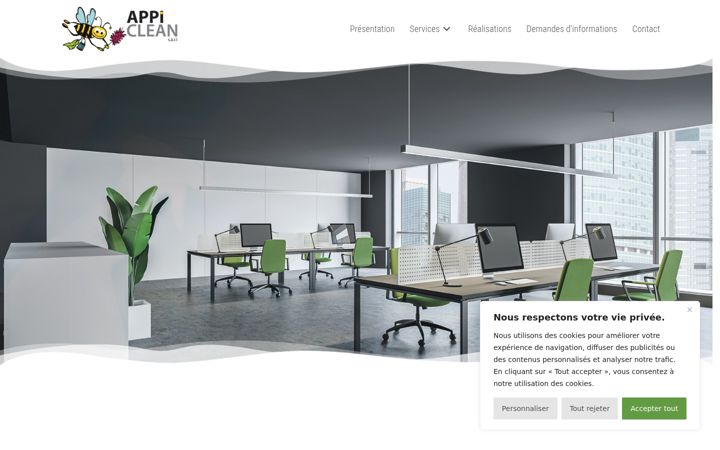 Screenshot ta' appi-clean.lu