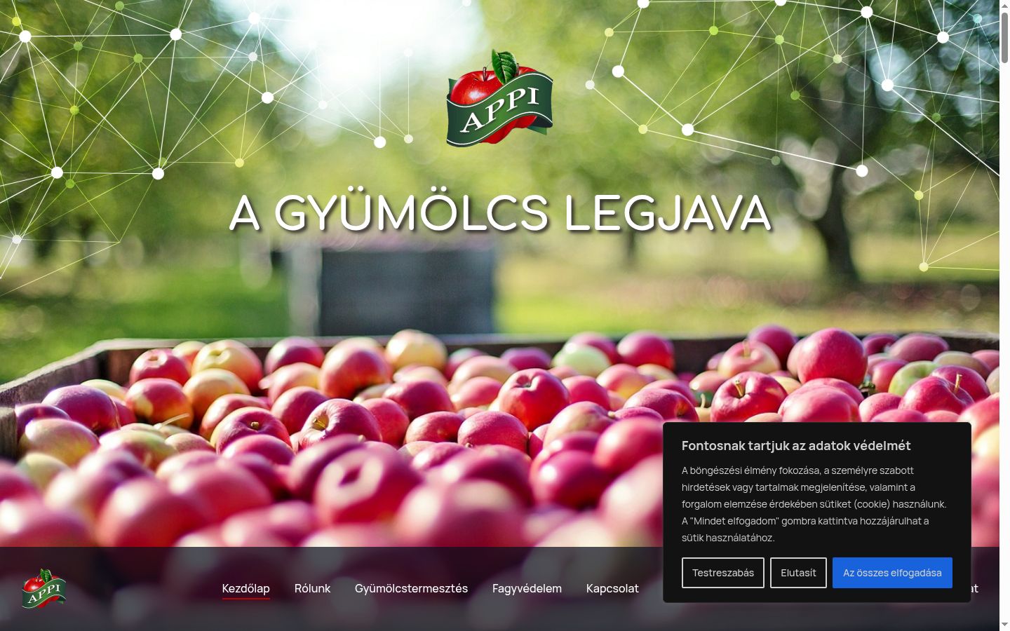 Screenshot tal-banner tal-kunsens muri qabel kwalunkwe interazzjoni