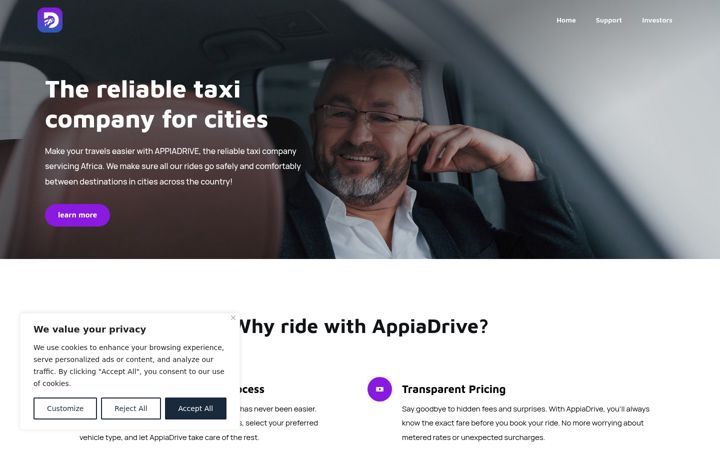 Screenshot ta' appiadrive.com