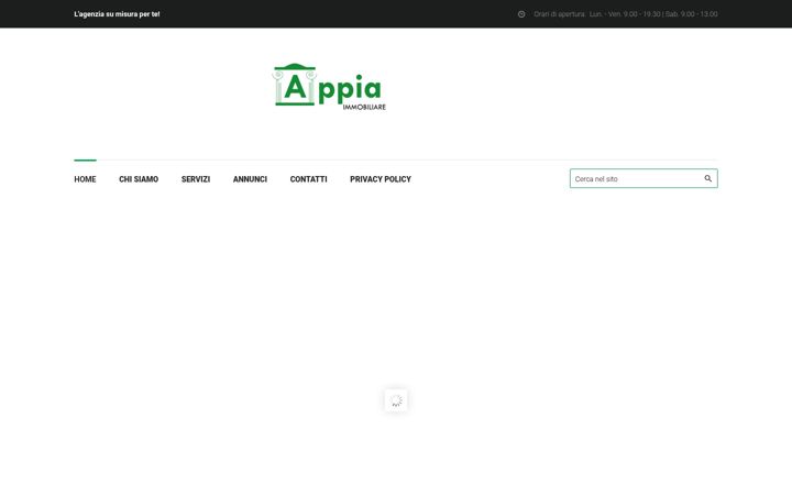 Екранна снимка на appiaimmobiliare.net