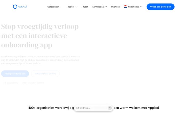 Screenshot of appical.net