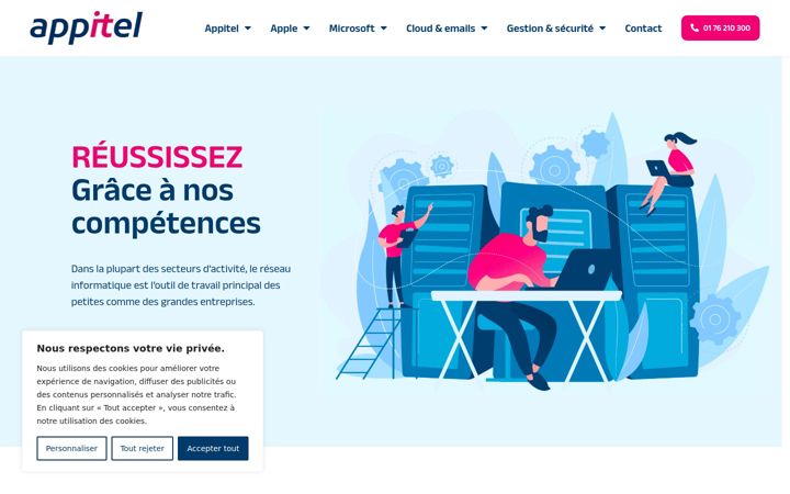 Screenshot of appitel.fr