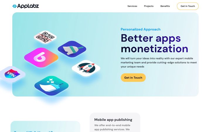 Screenshot of applabz.com