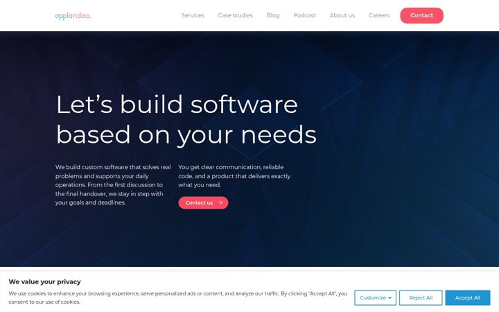 Screenshot of applandeo.com