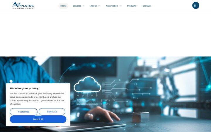 Screenshot di applatus.com
