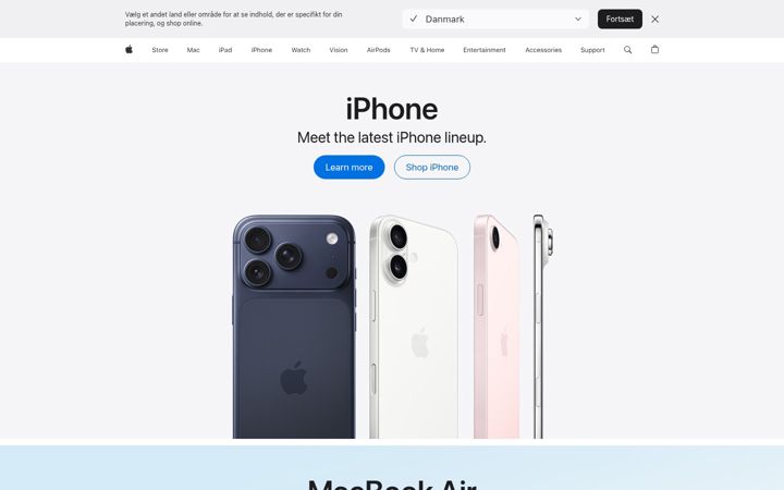 Screenshot του apple.co