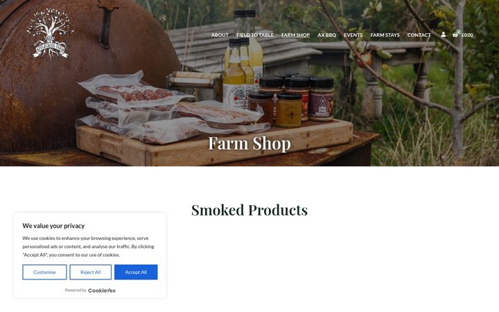 Screenshot of applecrossfarm.com