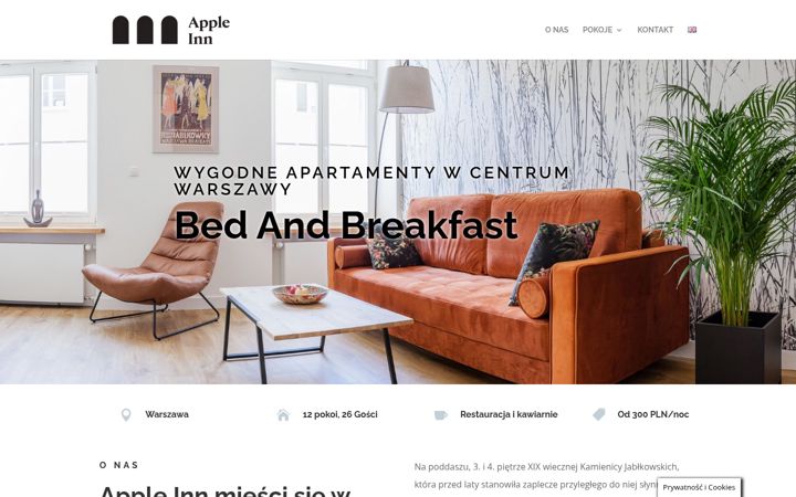 Screenshot of appleinn.pl