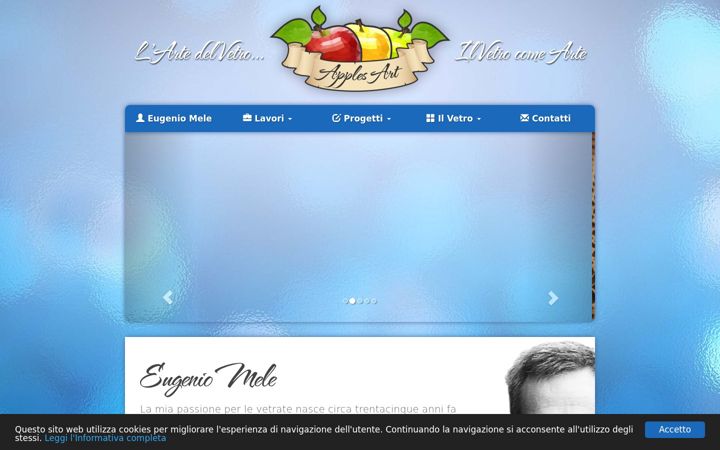 Screenshot of applesart.it
