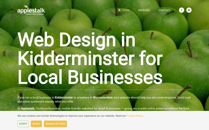 Képernyőkép: applestalk.com