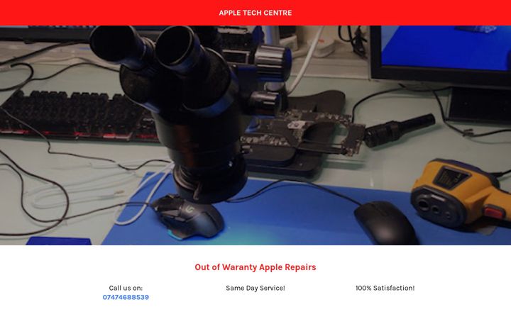 Screenshot di appletechcentre.com