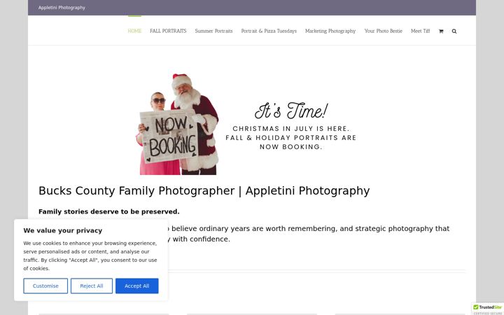 Képernyőkép: appletiniphotography.com