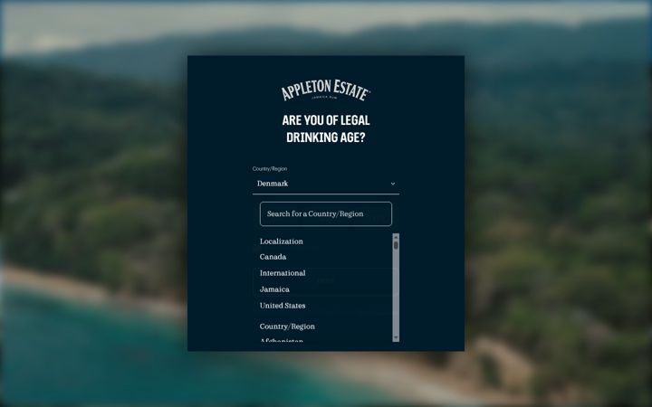 Screenshot von appletonestate.com