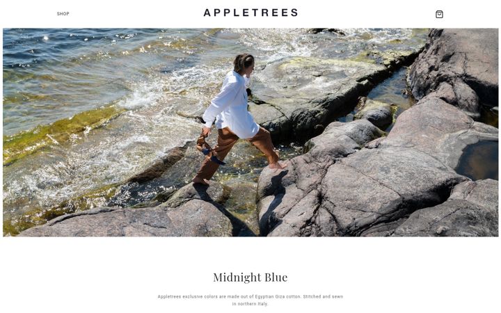 Screenshot of appletrees.se