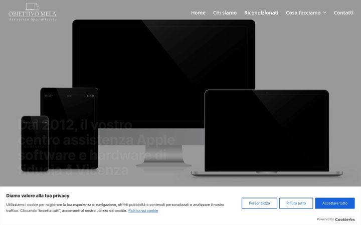Screenshot von applevicenza.it