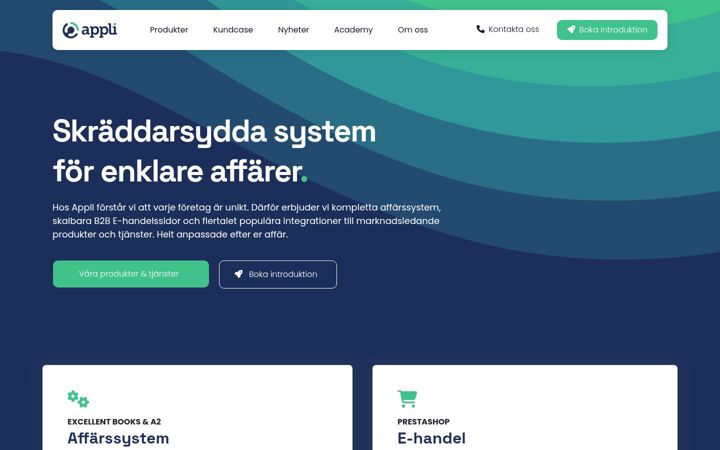 Ekraanipilt saidist appli.se