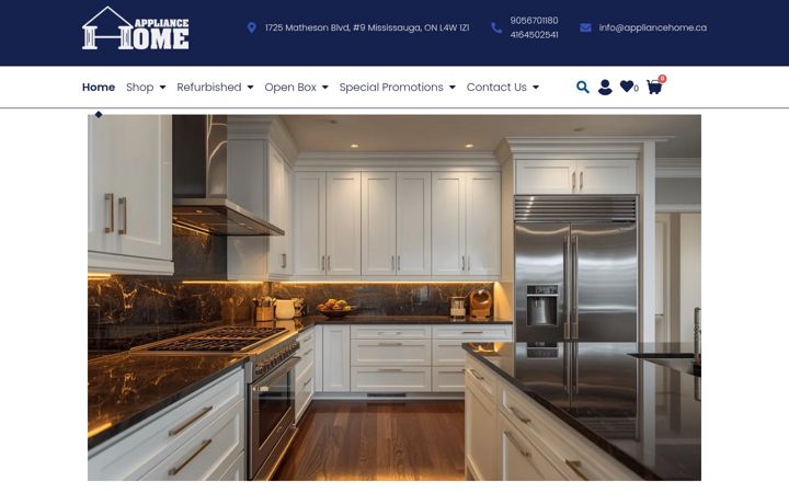 Screenshot of appliancehome.ca