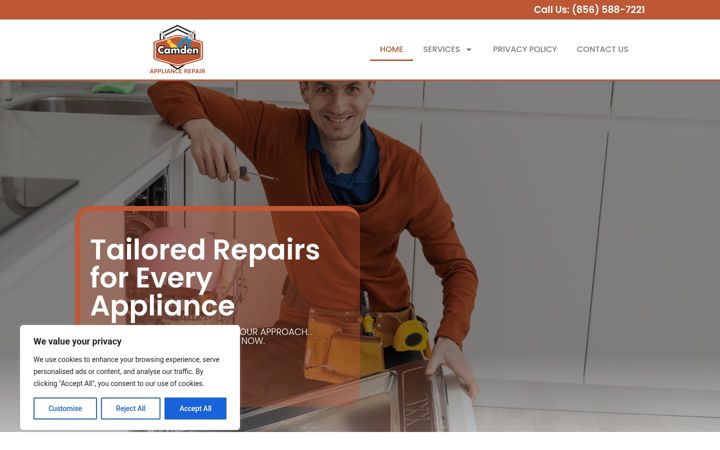 Zrzut ekranu appliancerepair-camden.com
