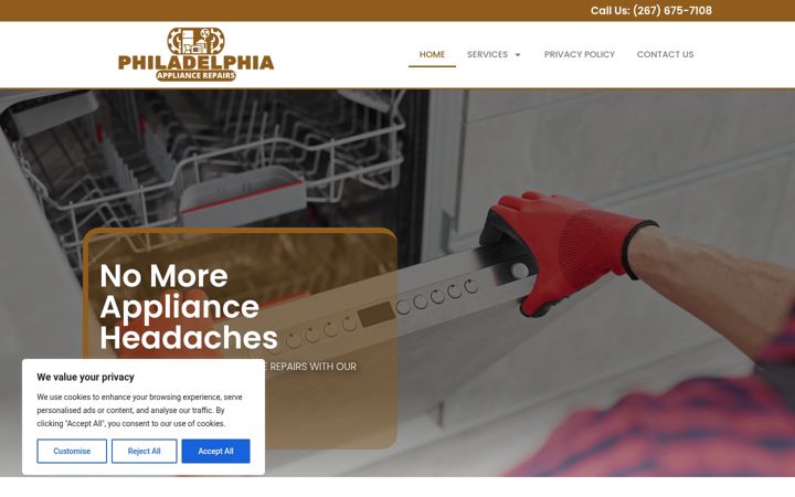 Captura de ecrã de appliancerepairs-philadelphia.com