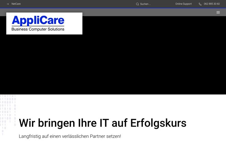 Screenshot of applicare.ch