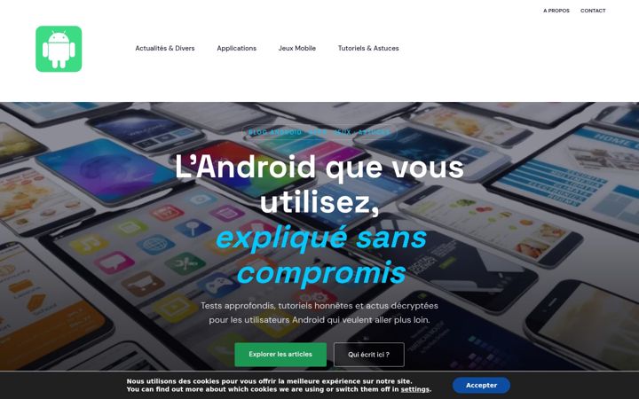 Snímek obrazovky applicationandroid.fr