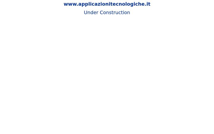 Screenshot of applicazionitecnologiche.it