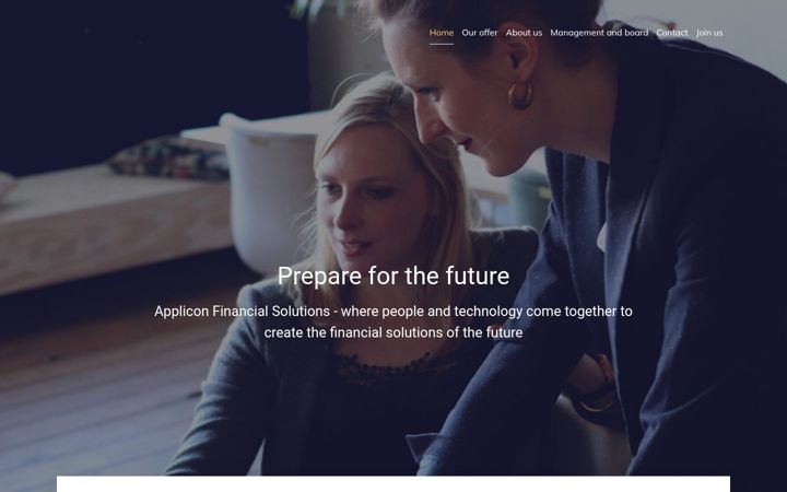 Screenshot of appliconfs.se