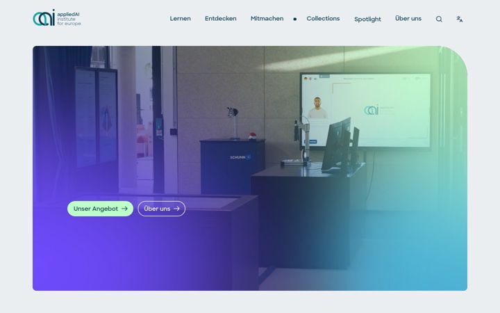 Screenshot of appliedai-institute.de
