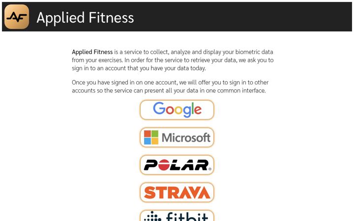 Screenshot of appliedfitness.net