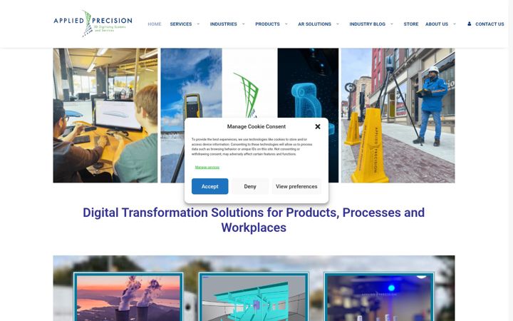 Képernyőkép: appliedprecision.ca