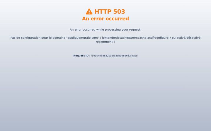 Screenshot of appliquemurale.com