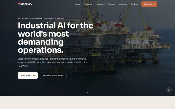 Screenshot of applivity.com
