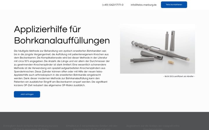 Screenshot di applizierhilfe.de
