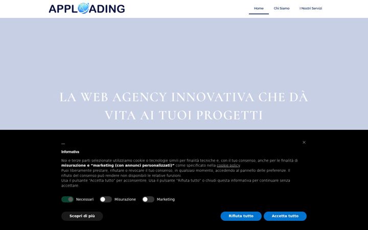 Captura de ecrã de apploading.it