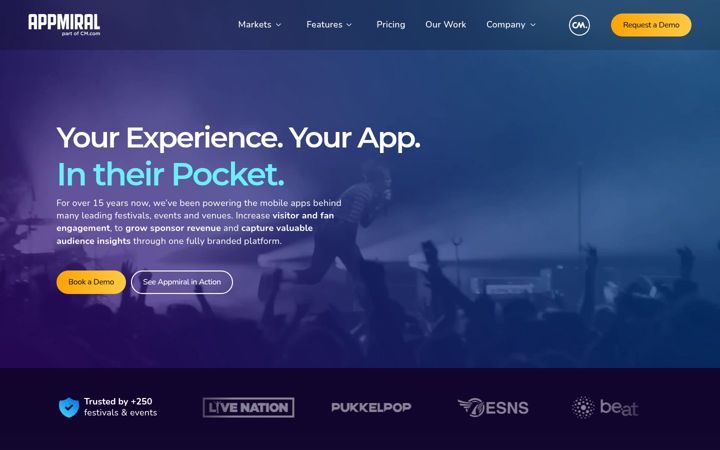 Screenshot of appmiral.com