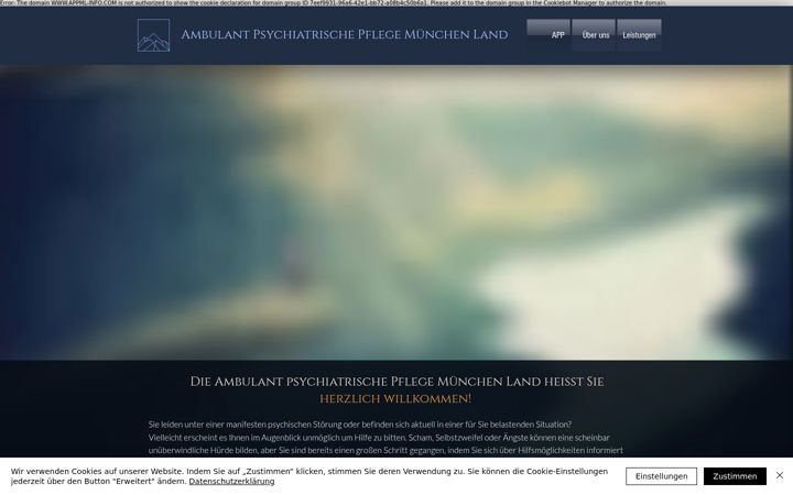 Snímek obrazovky appml-info.com
