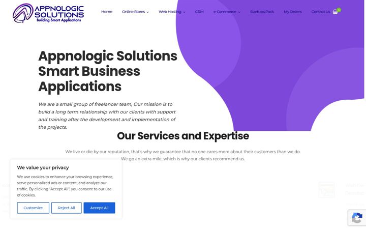 Screenshot of appnologic.com