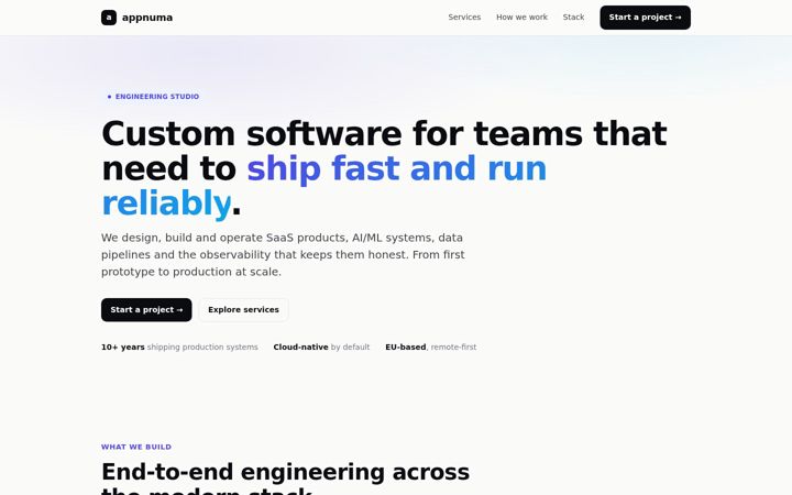 Screenshot of appnuma.com
