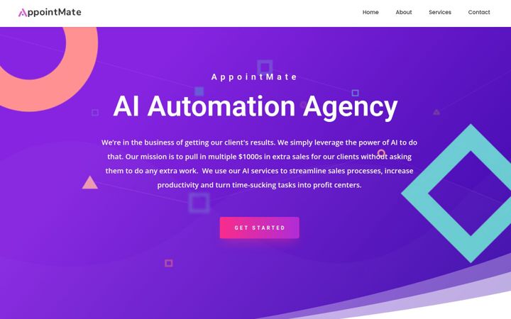 Screenshot of appointmate.com.au