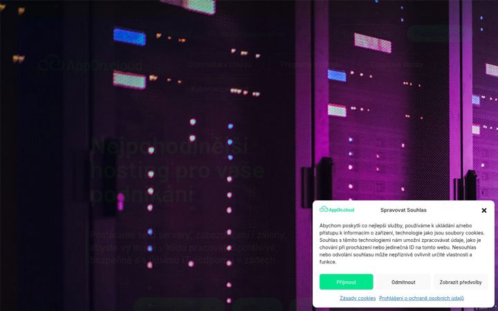 Screenshot ta' appon.cloud