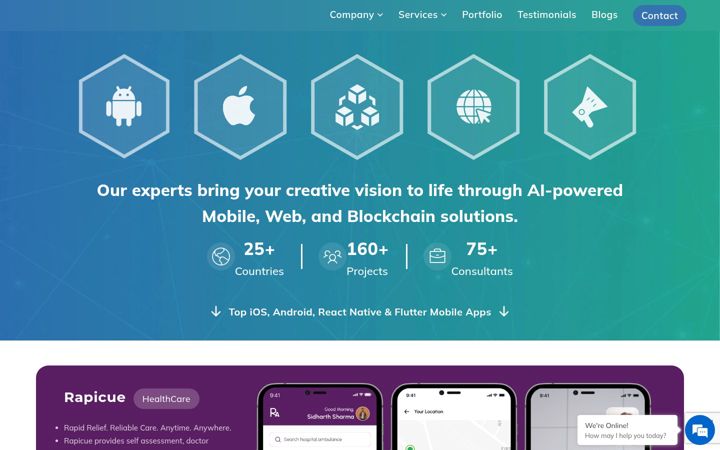 Screenshot of apponward.com
