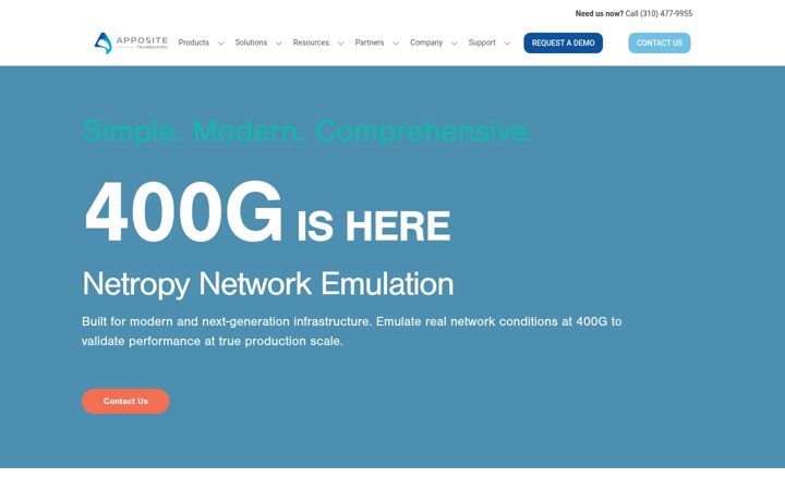 Screenshot of apposite-tech.com