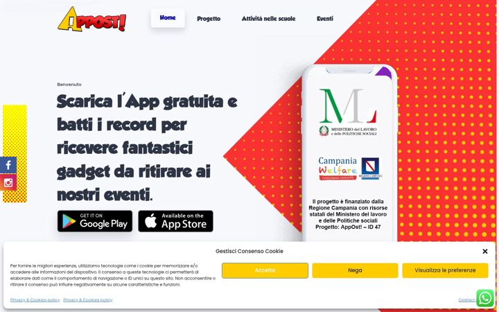 Screenshot ta' appost.live