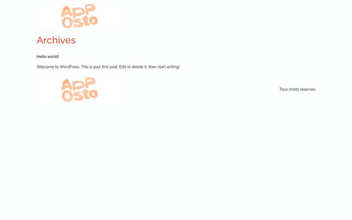 Screenshot of appostowebdesign.com