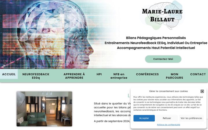 Screenshot of apprendre-a-apprendre.fr